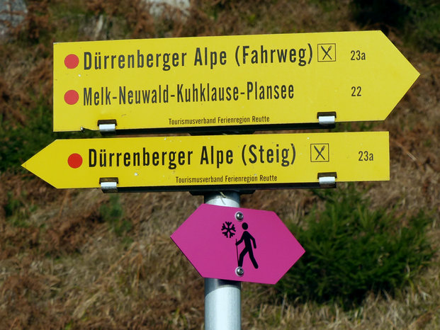 Rundwanderung Dürrenberg Alpe