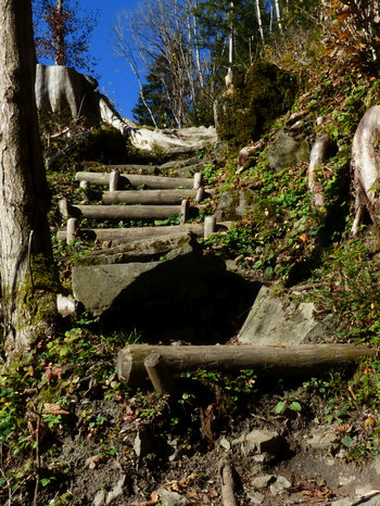 Hubertusfall Leybachtobel Hinanger Wasserfaelle