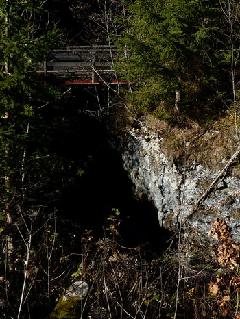 Hubertusfall Leybachtobel Hinanger Wasserfaelle