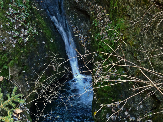 Hubertusfall Leybachtobel Hinanger Wasserfaelle