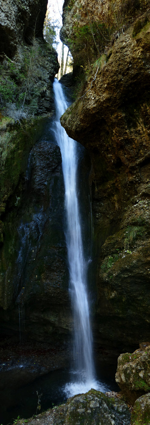 Hubertusfall Leybachtobel Hinanger Wasserfaelle