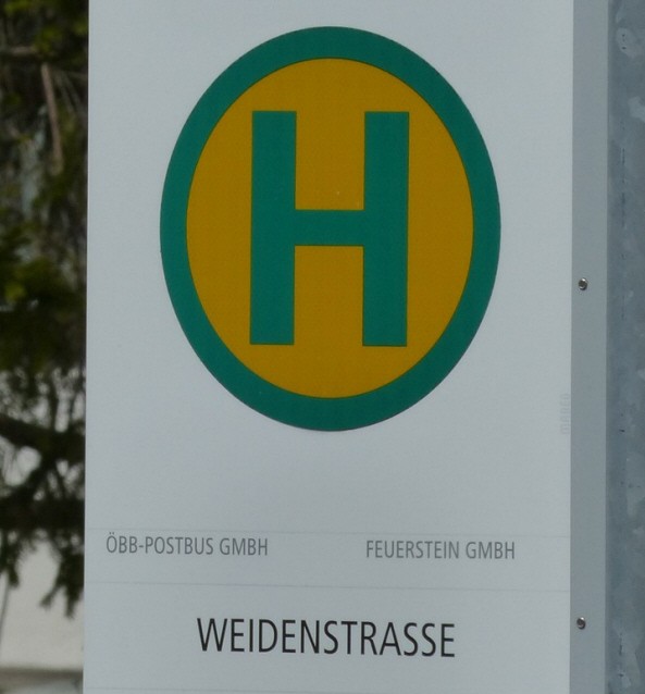 Haltestelle Weidenstraße