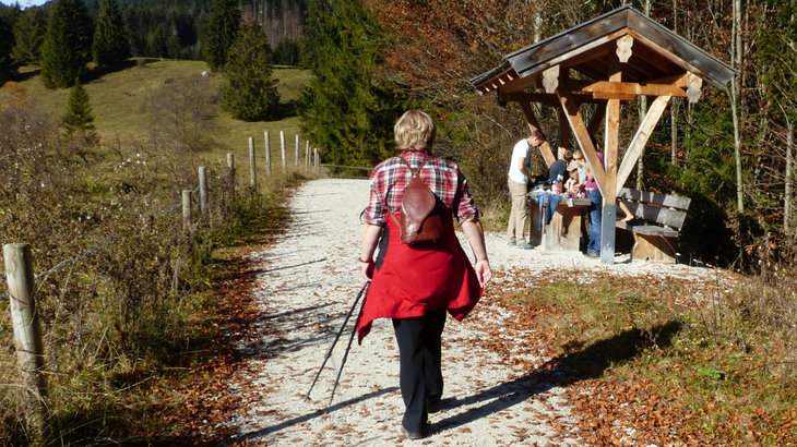 Wanderung zum Jachenauer Wasserfall