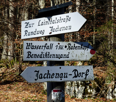 Wanderung zum Jachenauer Wasserfall