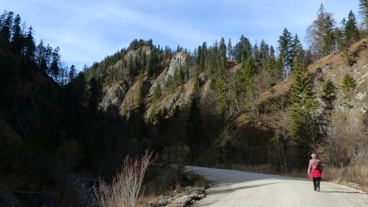 Wanderung zum Jachenauer Wasserfall