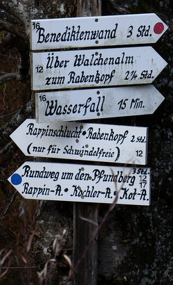 Wanderung zum Jachenauer Wasserfall