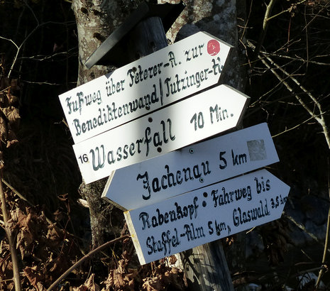 Wanderung zum Jachenauer Wasserfall