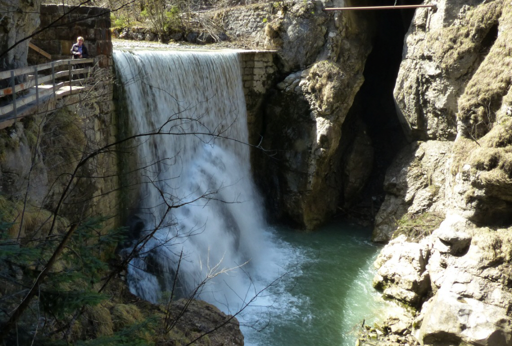 Felssturz Rappenlochschlucht