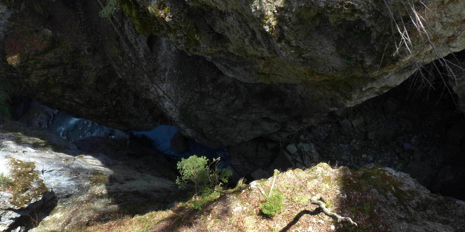 Felssturz Rappenlochschlucht