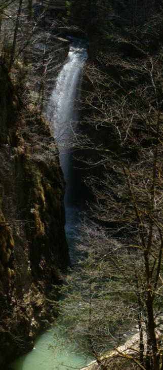 Felssturz Rappenlochschlucht