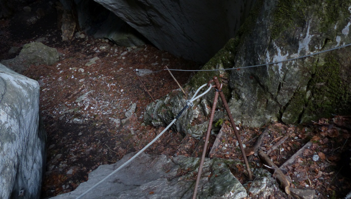 Felssturz Rappenlochschlucht