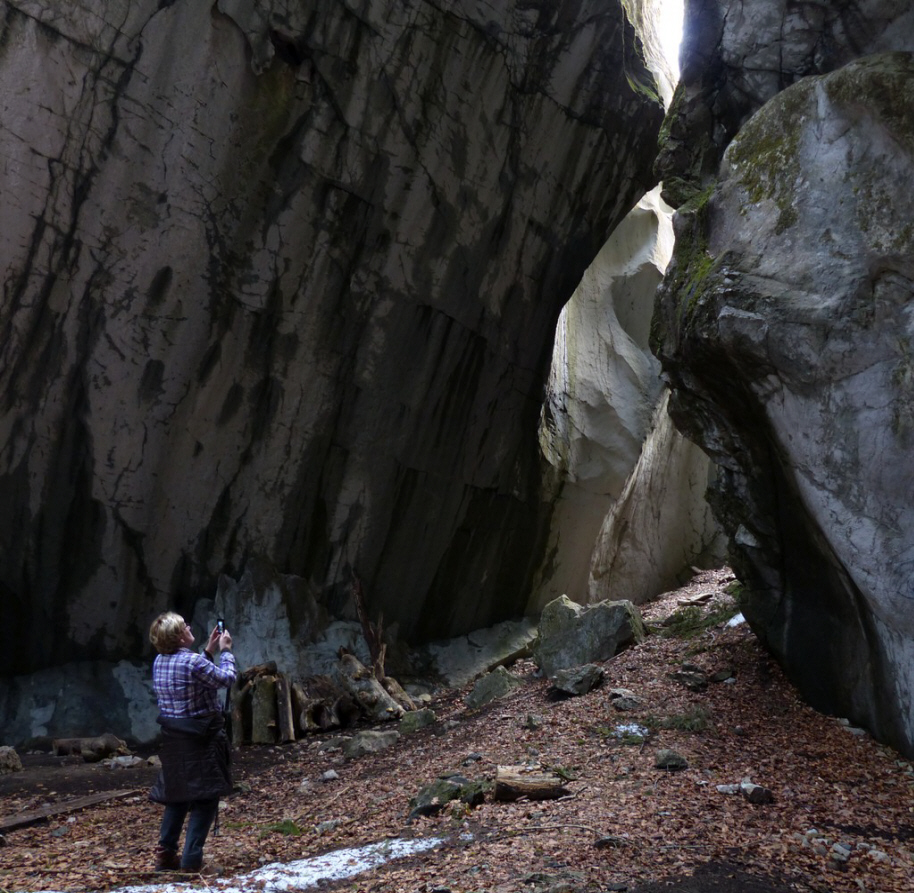 Felssturz Rappenlochschlucht