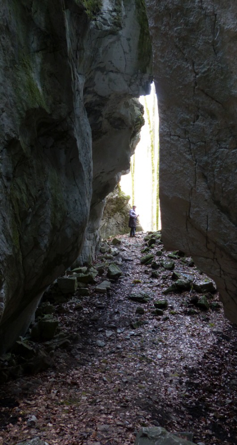 Felssturz Rappenlochschlucht