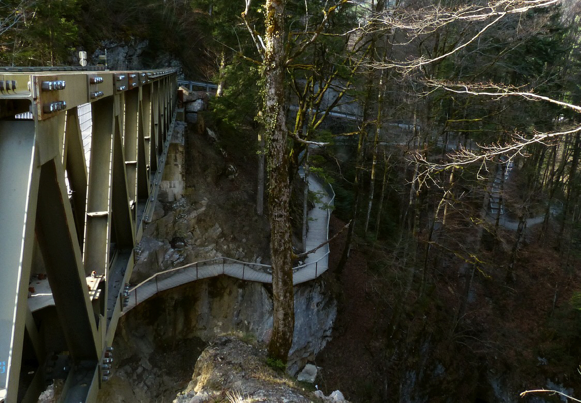 Felssturz Rappenlochschlucht