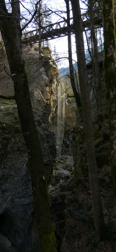 Felssturz Rappenlochschlucht