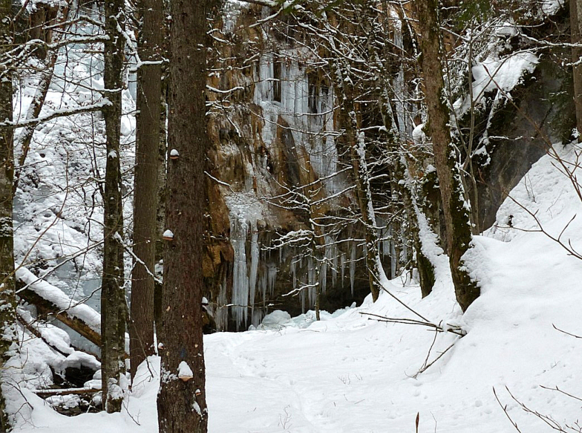 Schleierwasserfall Rehbach - Schattwald