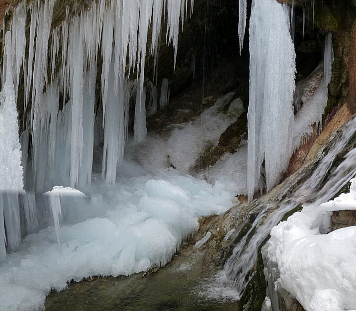 Schleierwasserfall Rehbach - Schattwald