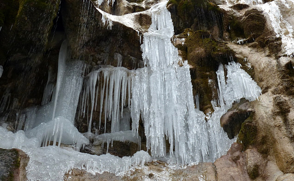 Schleierwasserfall Rehbach - Schattwald