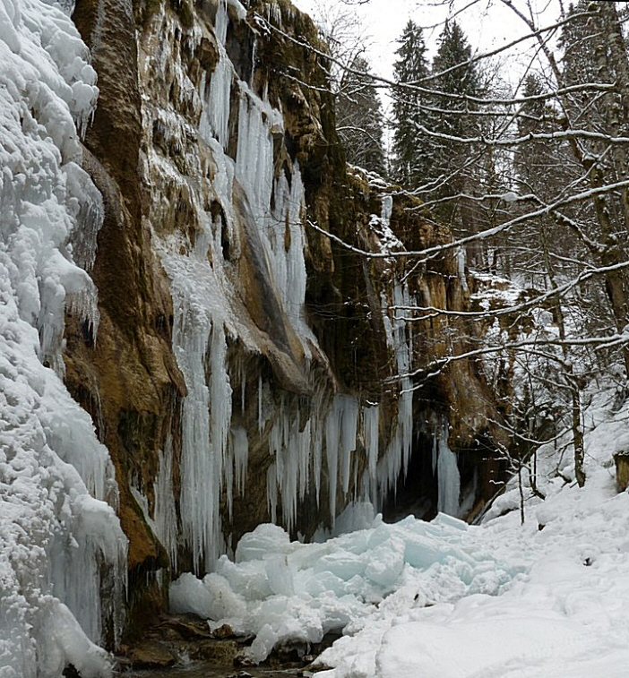 Schleierwasserfall Rehbach - Schattwald