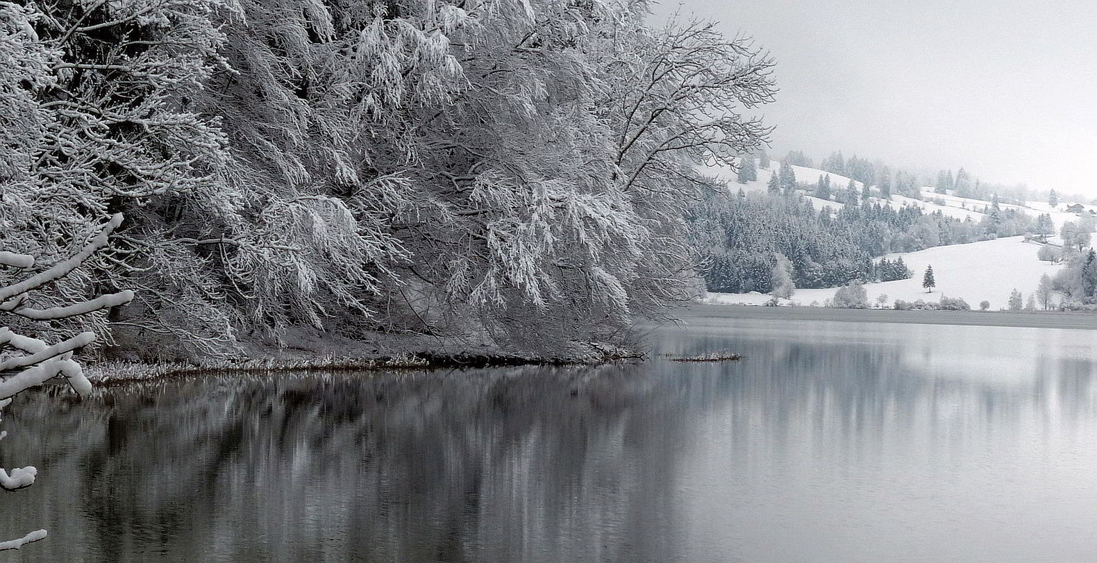 Weißensee Rundwanderung im Winter