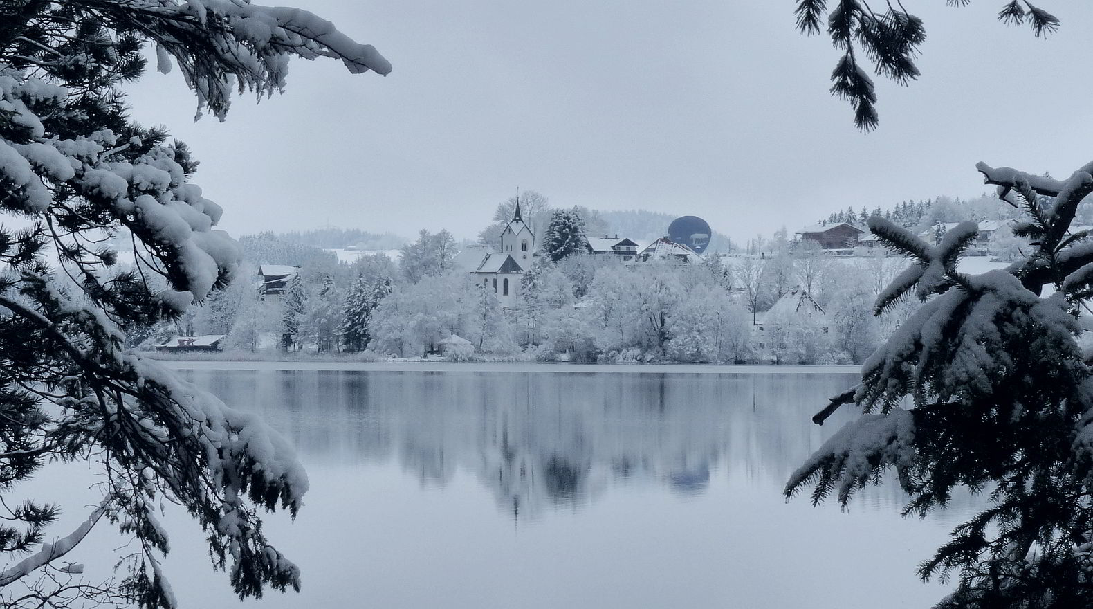 Weißensee Rundwanderung im Winter