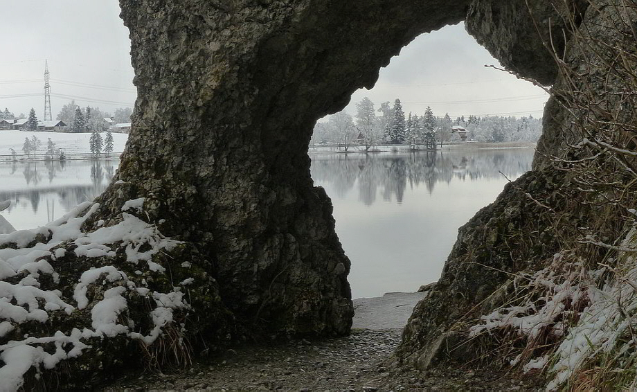 Weißensee Rundwanderung im Winter