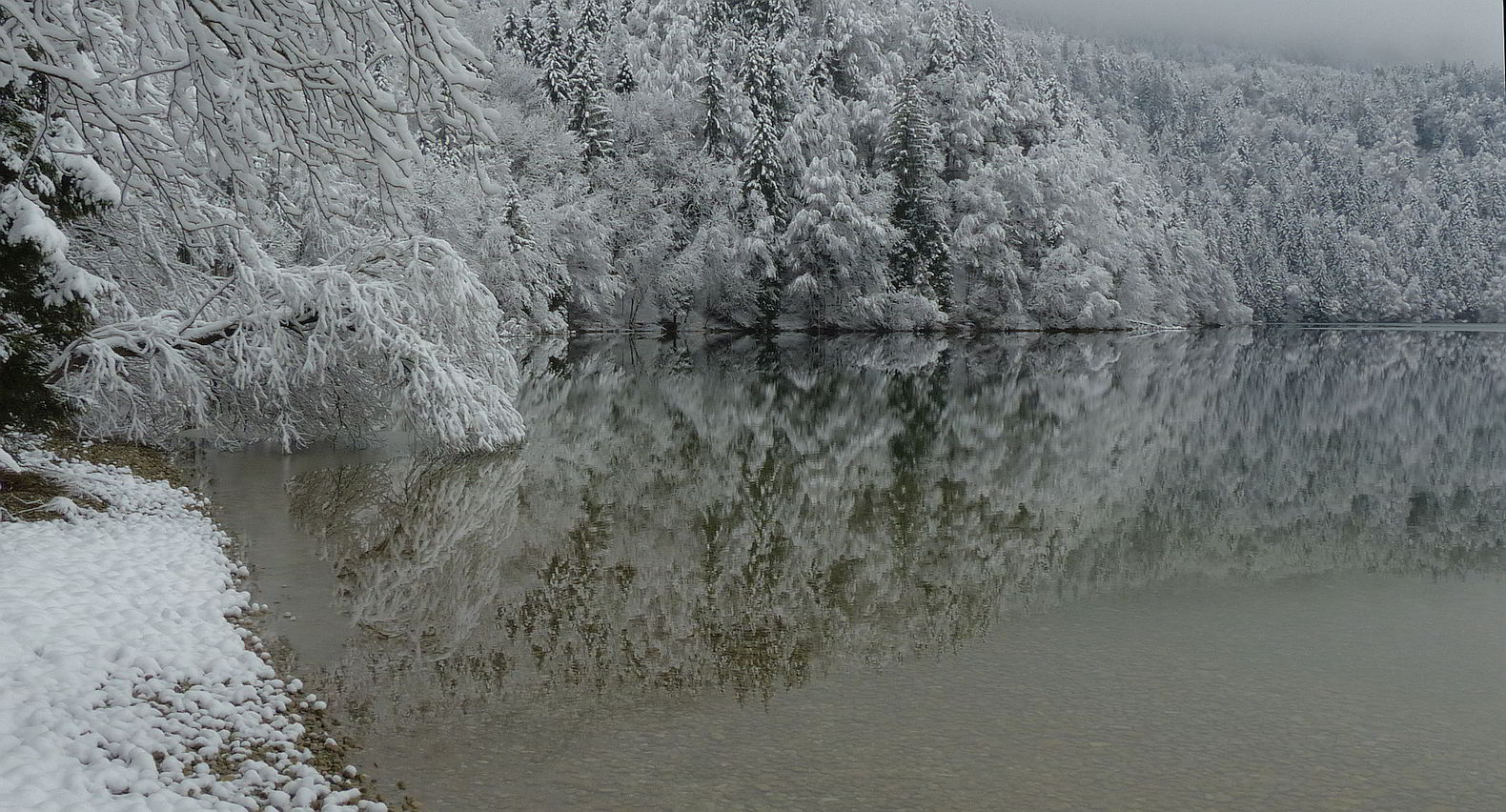 Weißensee Rundwanderung im Winter