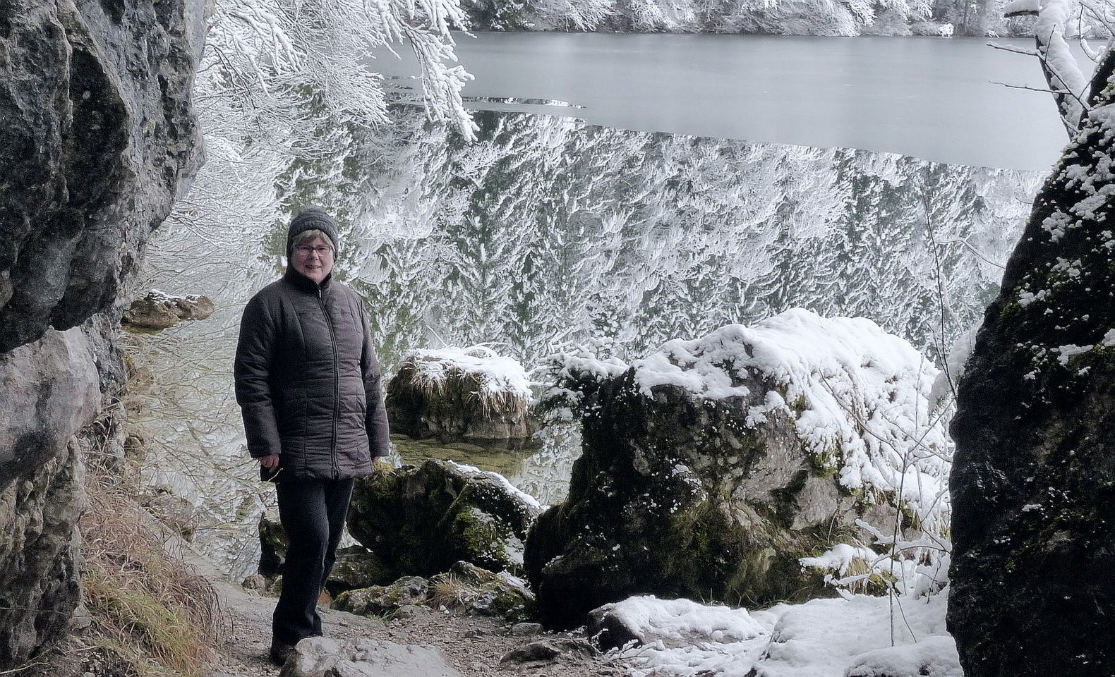 Weißensee Rundwanderung im Winter