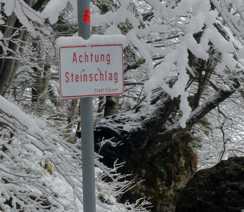 Weißensee Rundwanderung im Winter