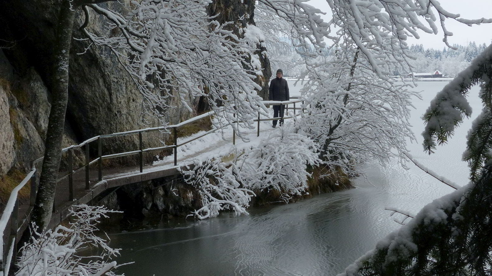 Weioeensee Rundwanderung im Winter