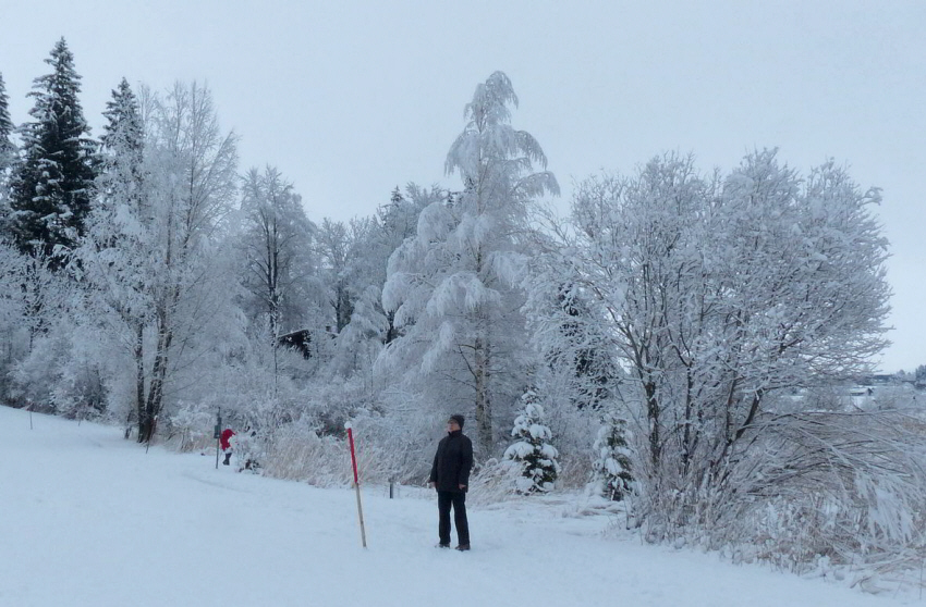 Weißensee Rundwanderung im Winter