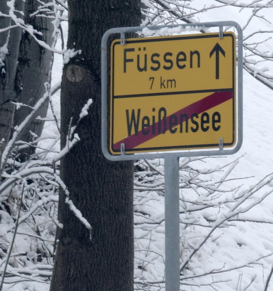 Weißensee Rundwanderung im Winter