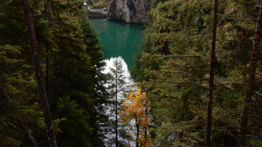 Stausee Weißenbach Alter Gachtpass