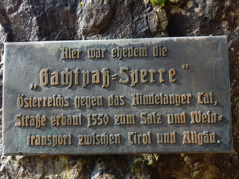 Sperre Alter Gachtpass