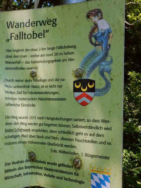 Falltobel Wasserfall Niedersonthofen