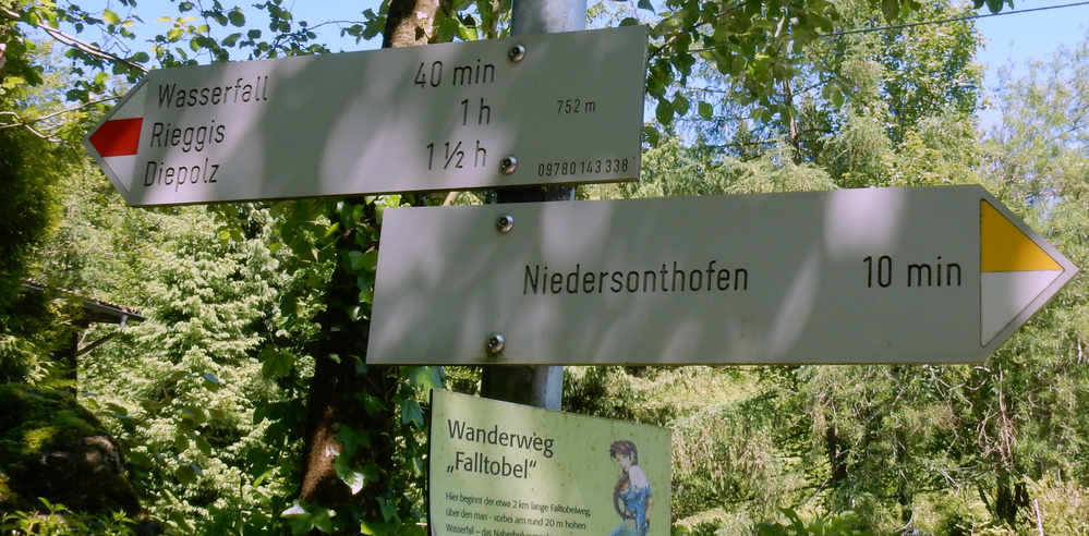 Falltobel Wasserfall Niedersonthofen