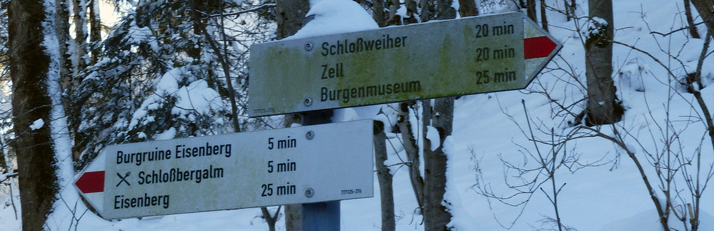 Burgruinen Frey und Eisenberg