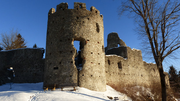 Burgruinen Frey und Eisenberg