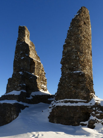 Burgruinen Frey und Eisenberg