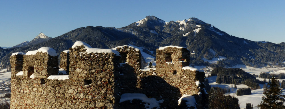 Burgruinen Frey und Eisenberg