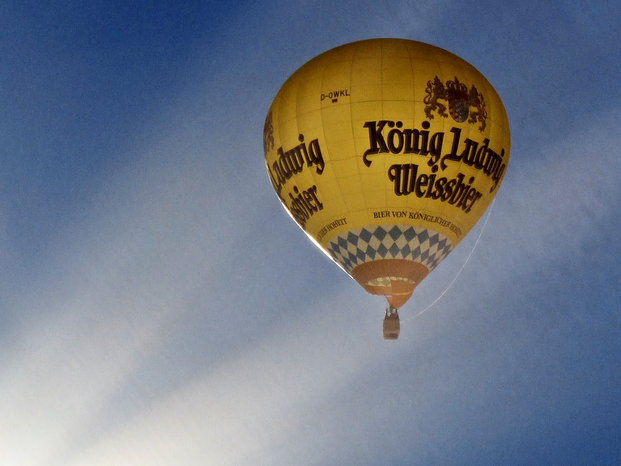 Heioeluftballon Koenig Ludwig Weissbier