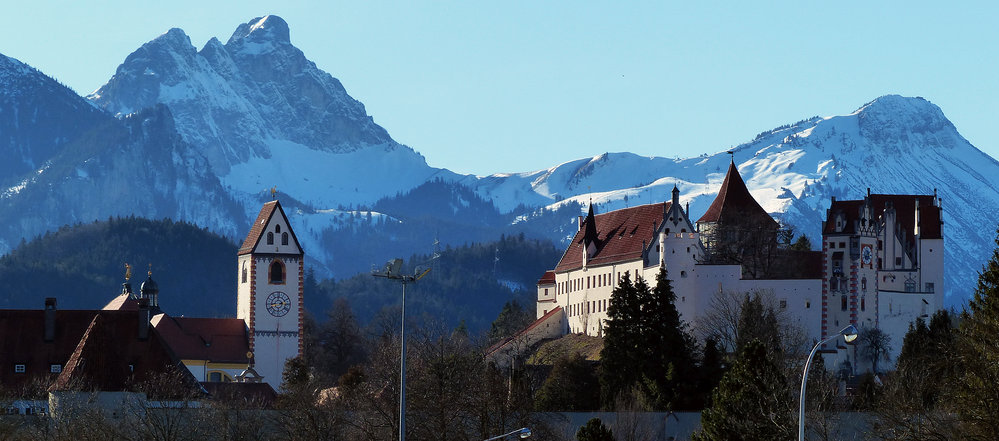 St. Mangkirche und Hohes Schloss Füssen