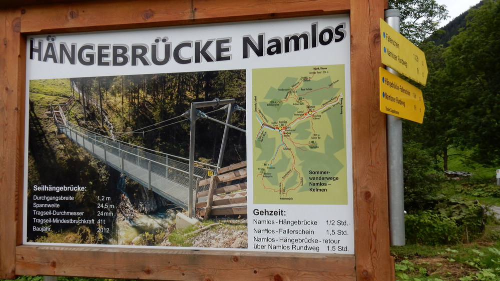 Haengebrücke Namlos