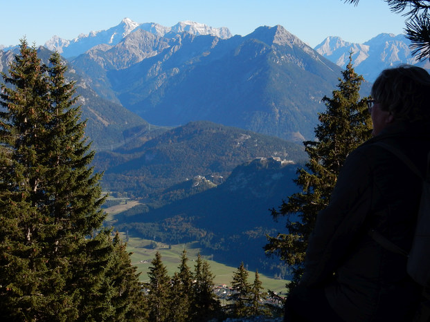 Panoramaweg am Hahnenkamm