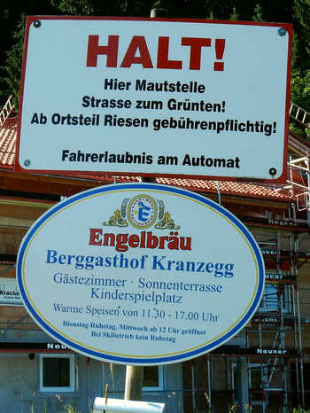 Kranzegger Tobel Rundwanderung