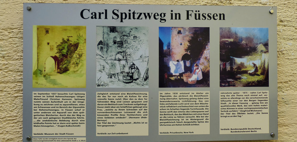 Carl Spitzweg in Füssen