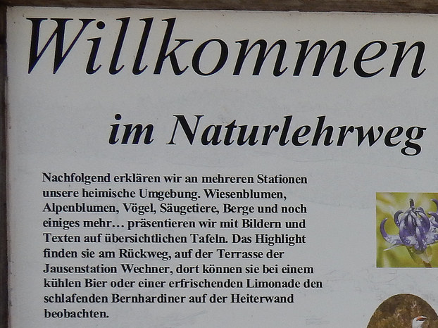 Naturlehrpfad Mitteregg