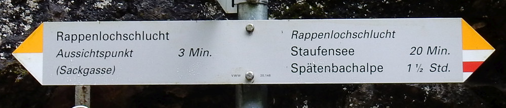 Rappenlochschlucht