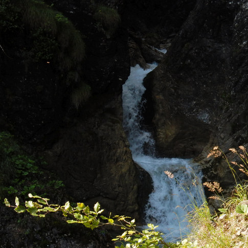 Sababach Wasserfall Brandstatt