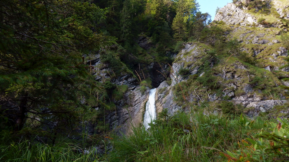 Sababach Wasserfall Brandstatt